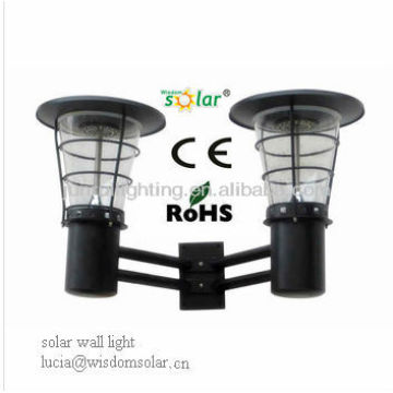 solar post top light